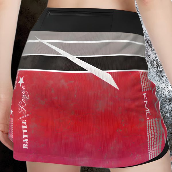 KMG Mk IV Battle Rouge Sports Skirt back view