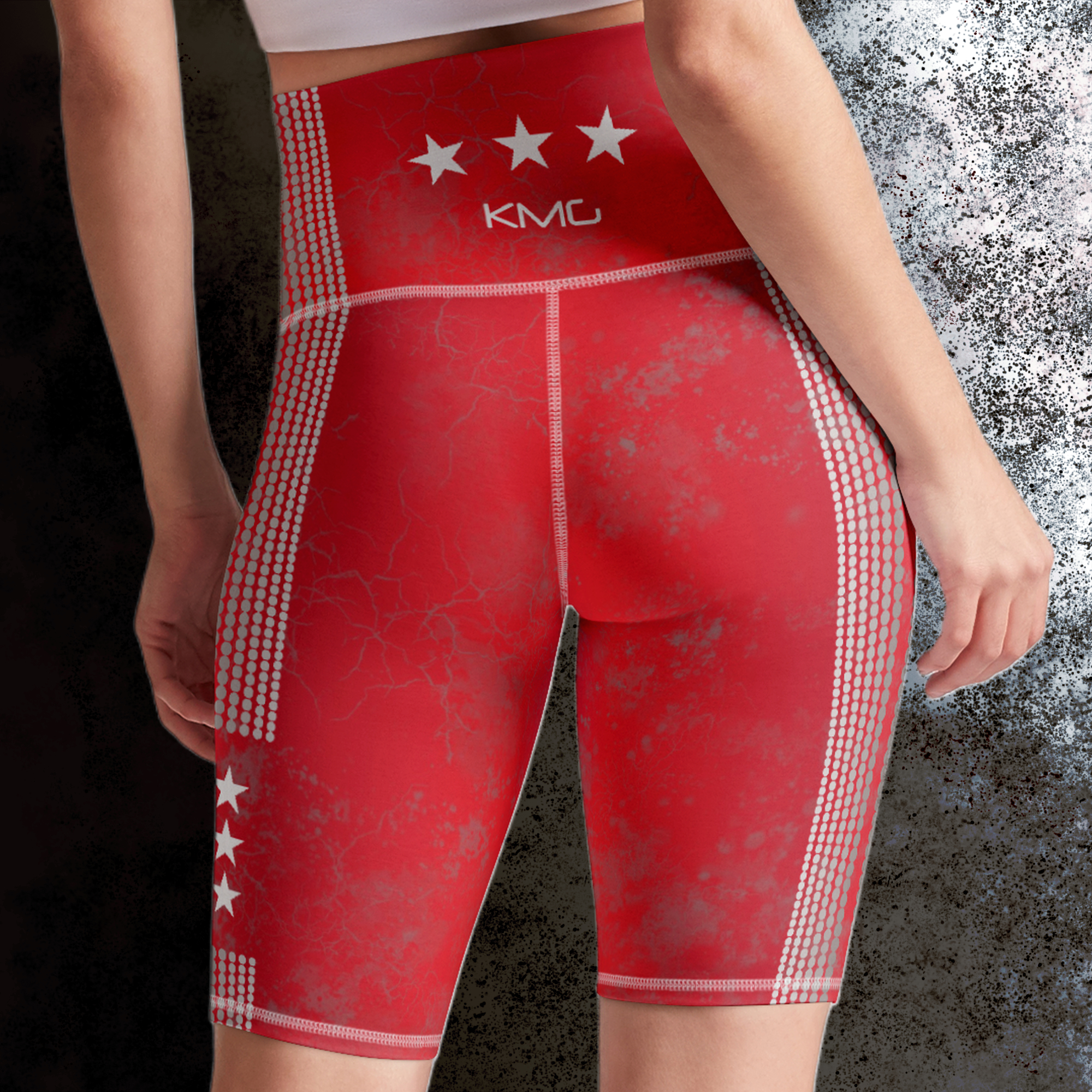 KMG Mk IV Battle High Waist Biker Short rear view