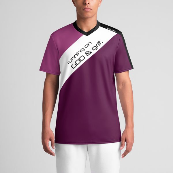 KMG Mk I Royale Mens Premium V-Neck Jersey front view