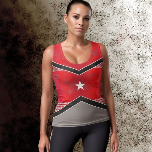 KMG Mk IV Battle Rouge Women's Tank Top front view