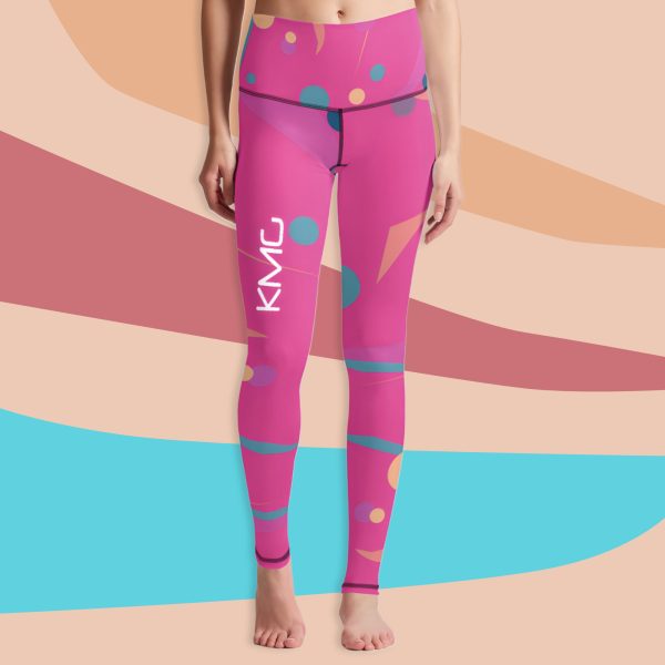 Happy Dance Premium Athletic Leggings front view