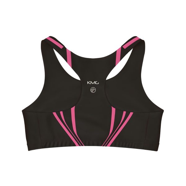 KMG Mk V Steeple Series NCv seamless sports bra back flatlay view