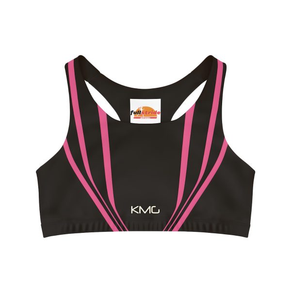 KMG Mk V Steeple Series NCv seamless sports bra front flatlay view