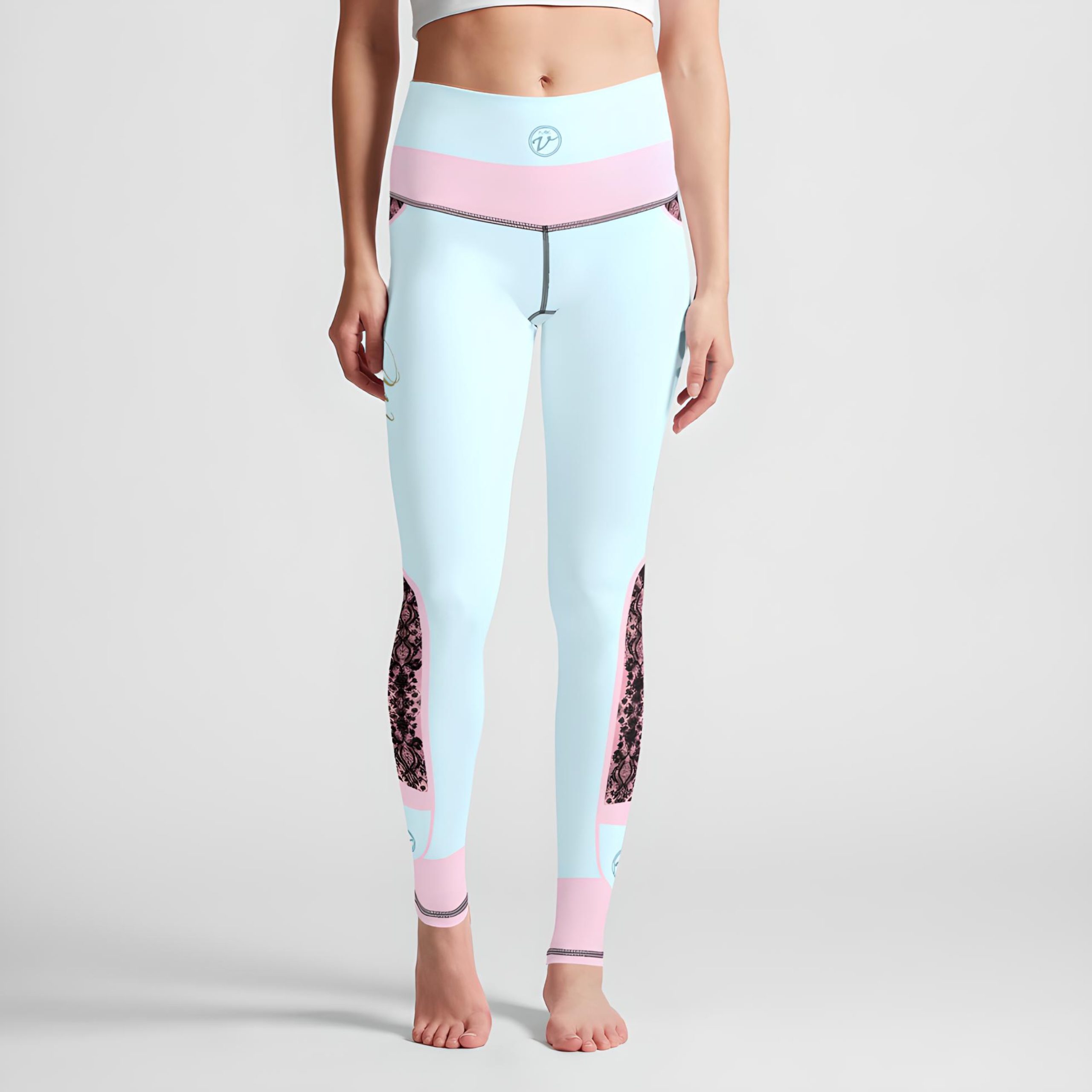 KMG Mk V powerPuff high waist leggings front view