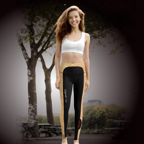 SpeedKat Classic High Waist Leggings front view