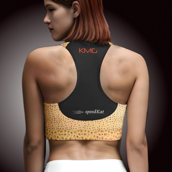 speedKat Classic Zipup Sports Bra back view