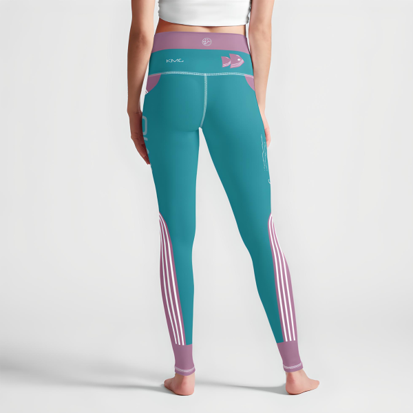 KMG Mk V Surf & Turf high waist leggings back view