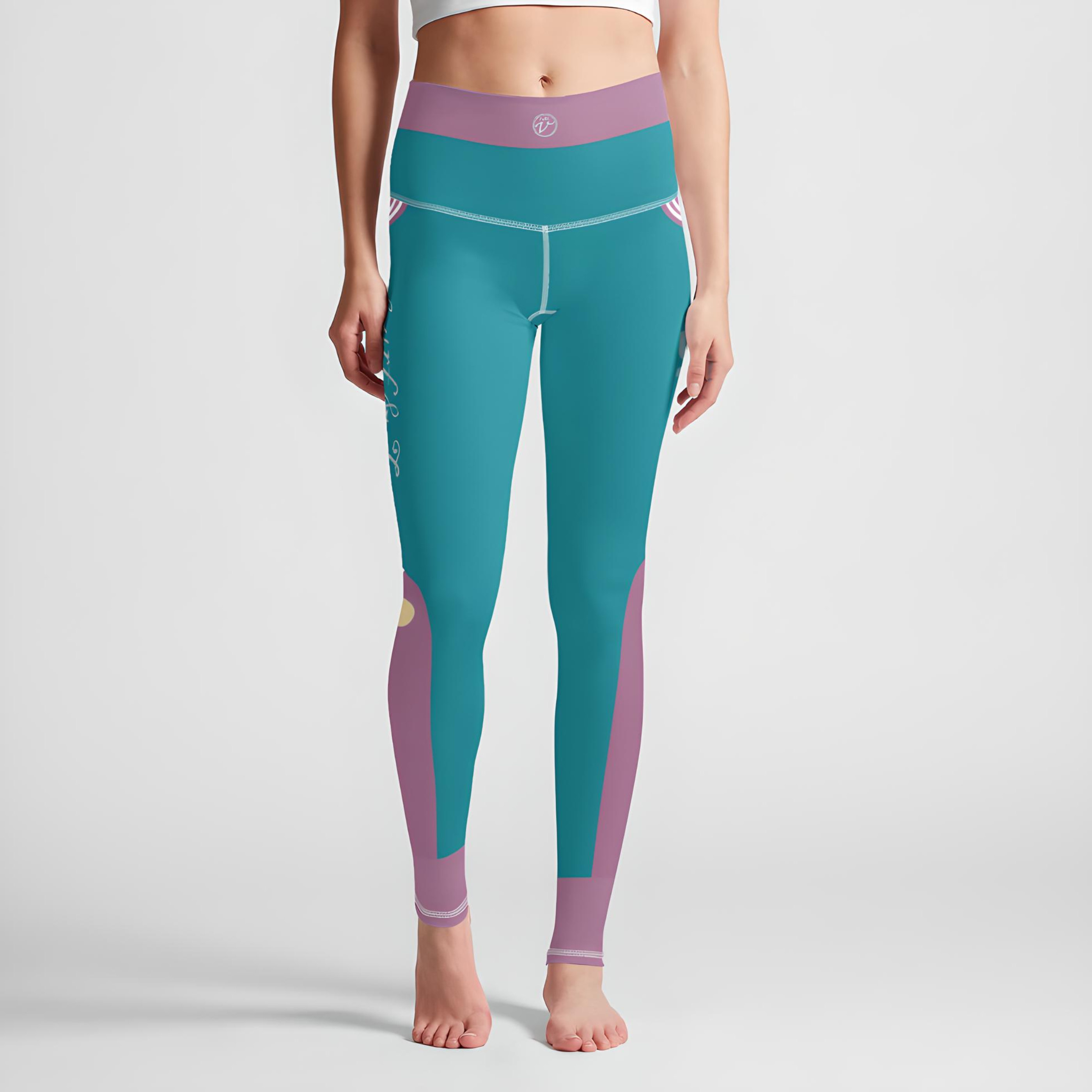 KMG Mk V Surf & Turf high waist leggings front view