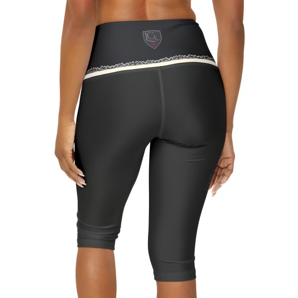 Lady Grey premium capris back view