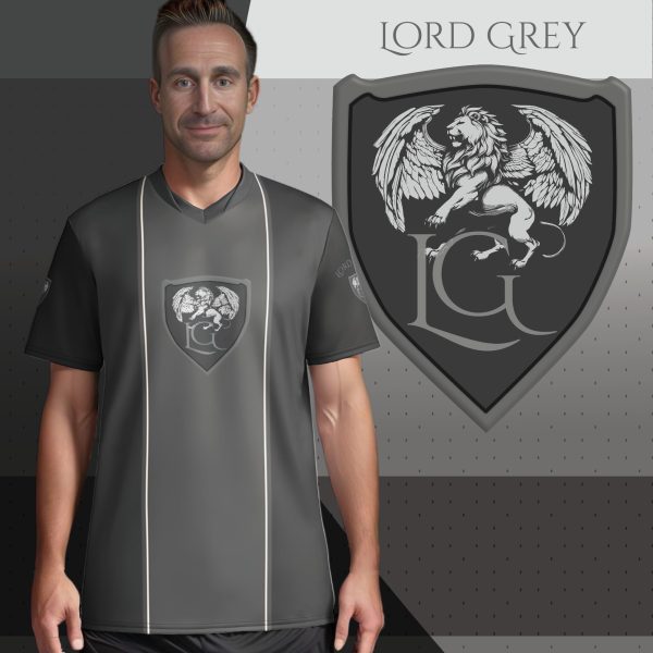 Lord Grey mens Vneck sports jersey front view