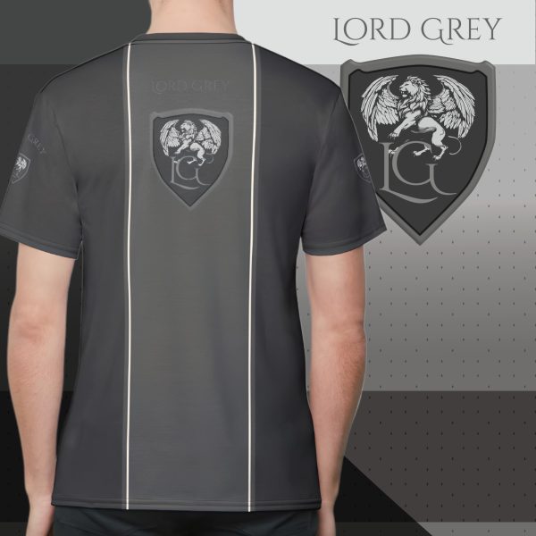 Lord Grey Men's Crew Tee back view