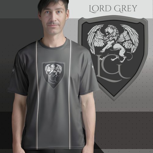 Lord Grey mens mesh sports jersey front view