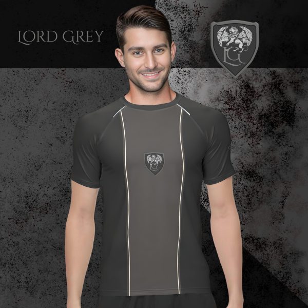 Lord Grey ultra premium mens running shirt front view