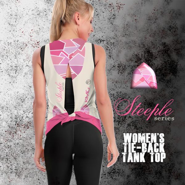 KMG Mk V Steeple Series tie-back tank top back view