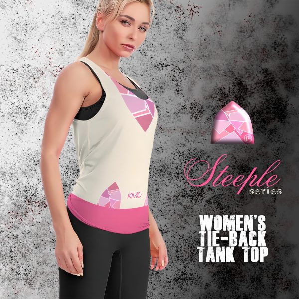 KMG Mk V Steeple Series tie-back tank top side view