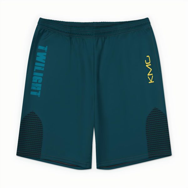 KMG Mk V Twilight mens athletic short front flatlay view