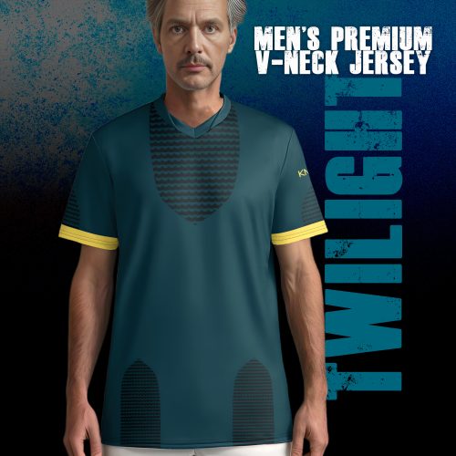 Twilight mens V-neck sports Jersey front view