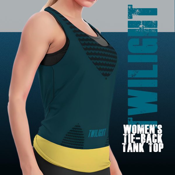 KMG Mk V Twilight Series tie-back tank top right side view