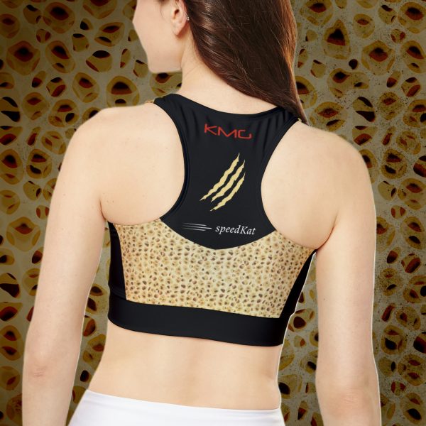 speedKat Classic padded sports bra back view