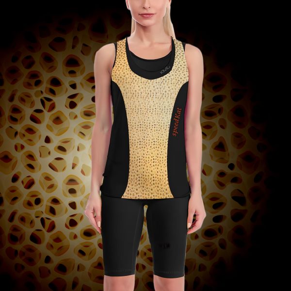 speedKat Classic tieback tank top front view