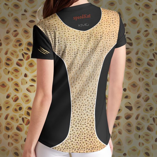 KMG Mk II speedKat Classic womens crew tee back view