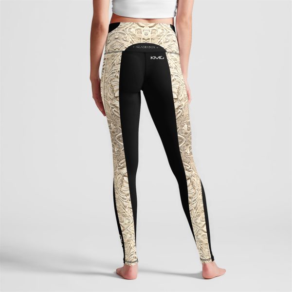 KMG Mk II Gladiator high waist leggings back view