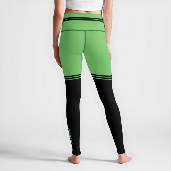 KMG Mk III Performance Green high waist leggings back view