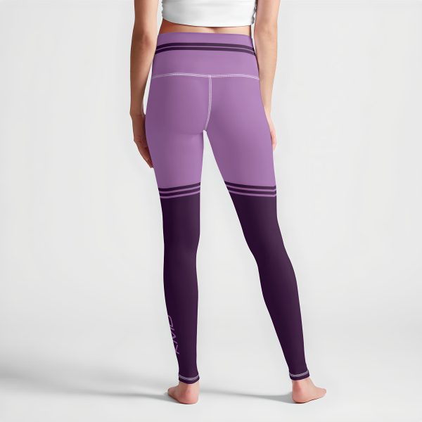 KMG Mk III Purple DuoTone high waist leggings back view