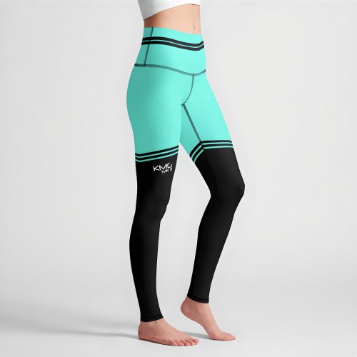 KMG Mk III Sublime Blue high waist leggings side view