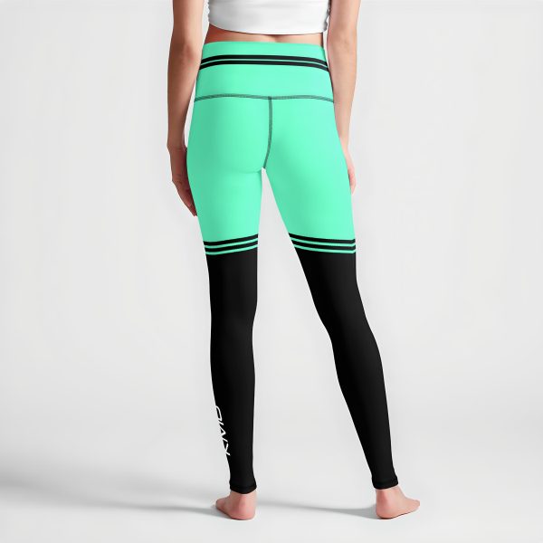 KMG Mk III Sublime Green high waist leggings back view