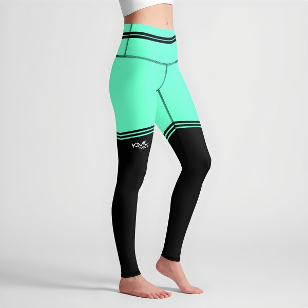 KMG Mk III Sublime Green high waist leggings side view