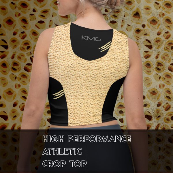 KMG Mk II speedKat Classic womens crop top back view