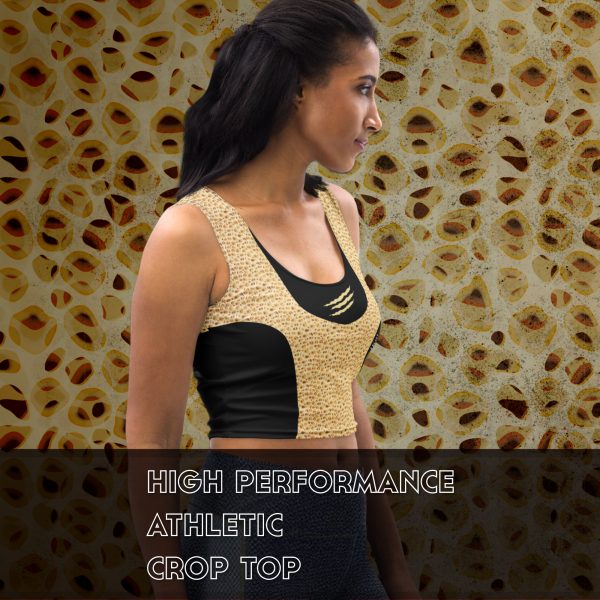 KMG Mk II speedKat Classic womens crop top right side view