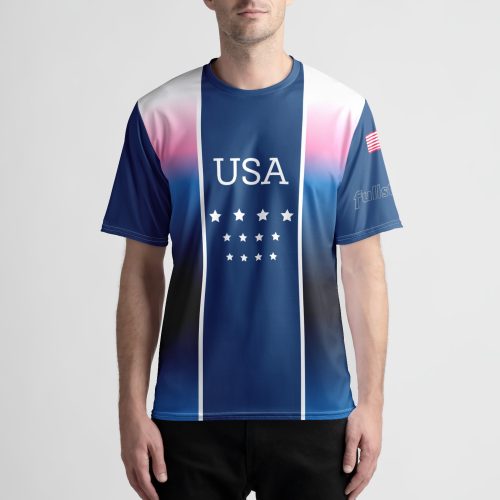 Old Glory mens mesh jersey front view