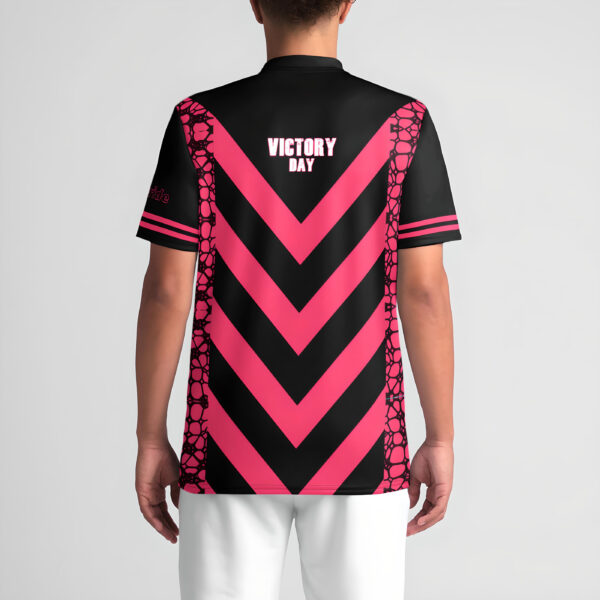 Victory Day Sublime Rose mens sports jersey back view