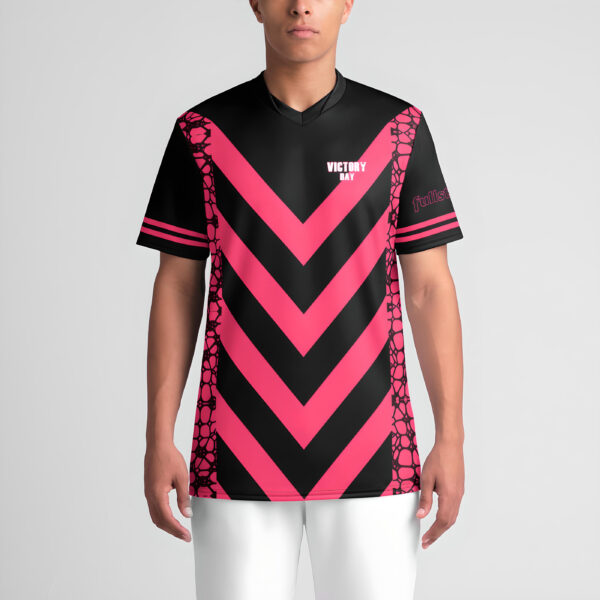 Victory Day Sublime Rose mens sports jersey front view